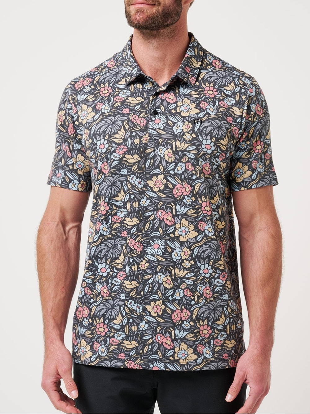 Men's Travis Mathew Featherweight Day Cruise Polo Shirt, Large, NWT